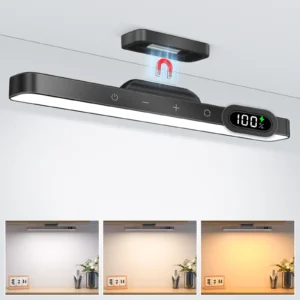 WILLED 5W Dimmable LED Night Light – 3 Color Modes, Rechargeable Makeup & Task Light