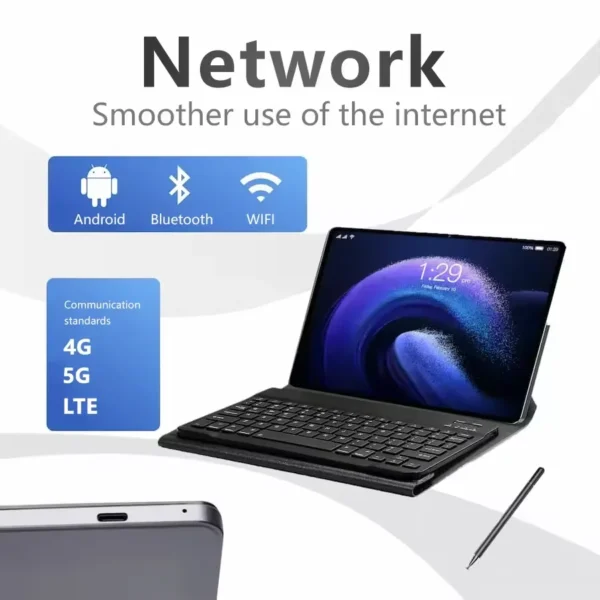 2025 NEW Pad 7s Pro Tablet – 11" 4K, Snapdragon 8 Gen 2, 22GB+2TB, 5G, Android 14 - Image 2