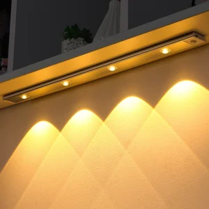 Ultra-Thin Motion Sensor LED Light – Wireless & USB Rechargeable