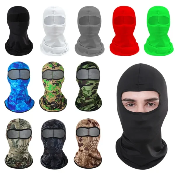 Motorcycle Balaclava Face Mask – Full Coverage, Wind & Dustproof for Bikers - Image 3